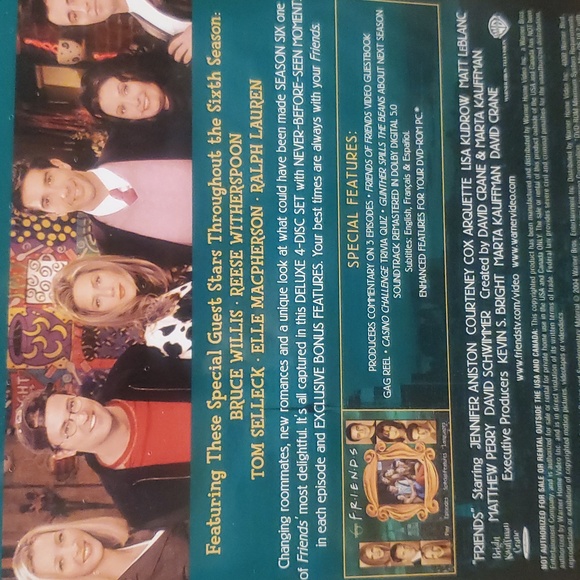 Friends complete 6th season DVD set - Picture 3 of 3